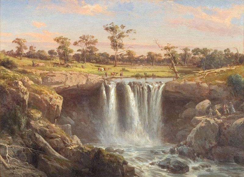 Louis Buvelot One of the Falls of the Wannon China oil painting art